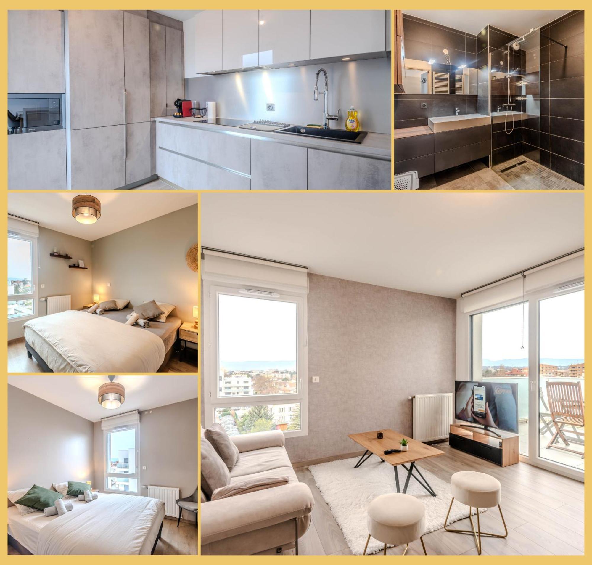 Апартаменты Appart T3 Moderne Амбиёи Экстерьер фото