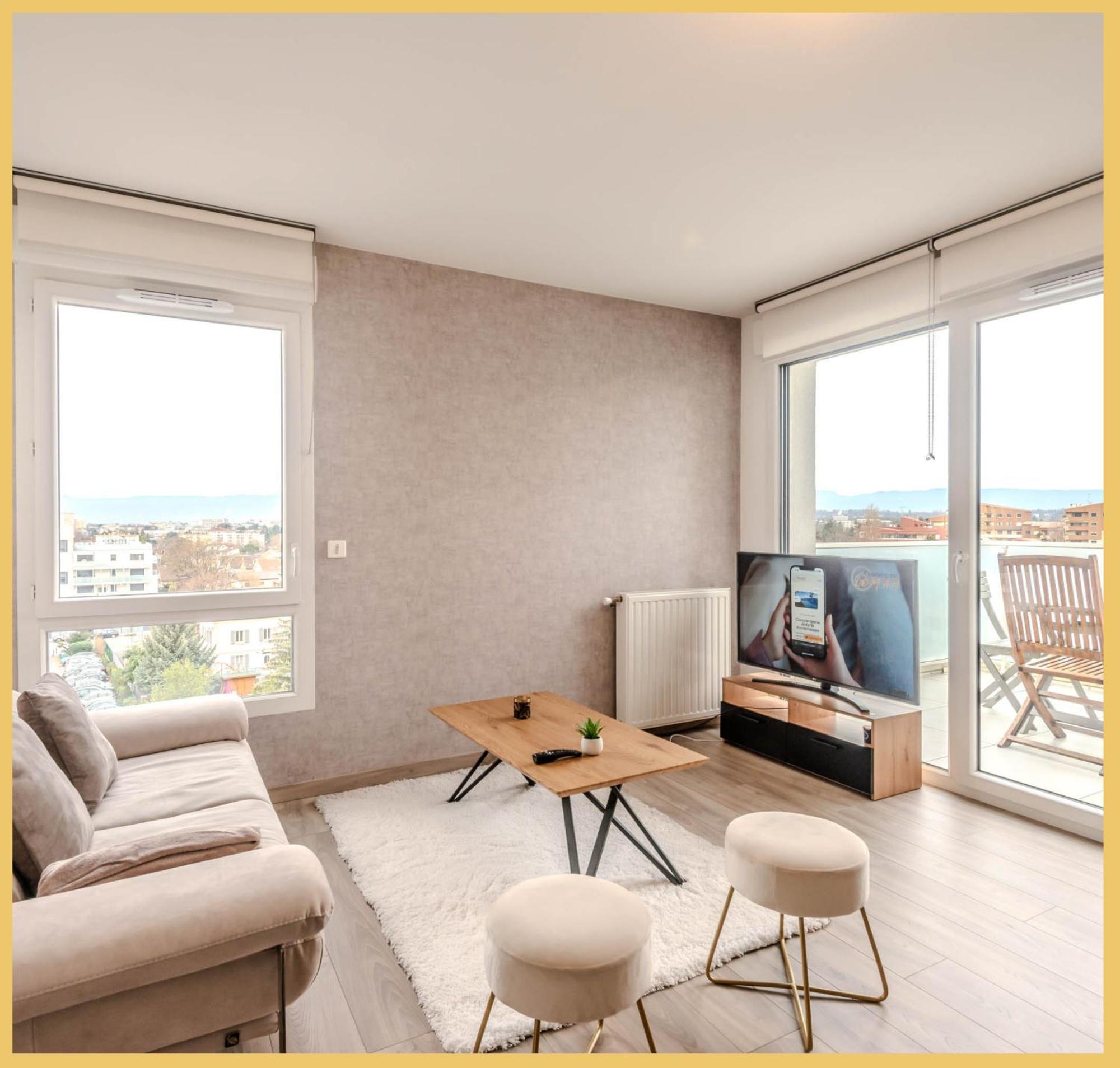 Апартаменты Appart T3 Moderne Амбиёи Экстерьер фото
